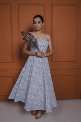 Meadow Corset Midi Dress